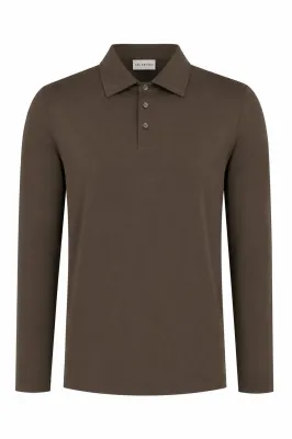 Les Brutes Mercerized LS Polo