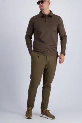 Les Brutes Mercerized LS Polo
