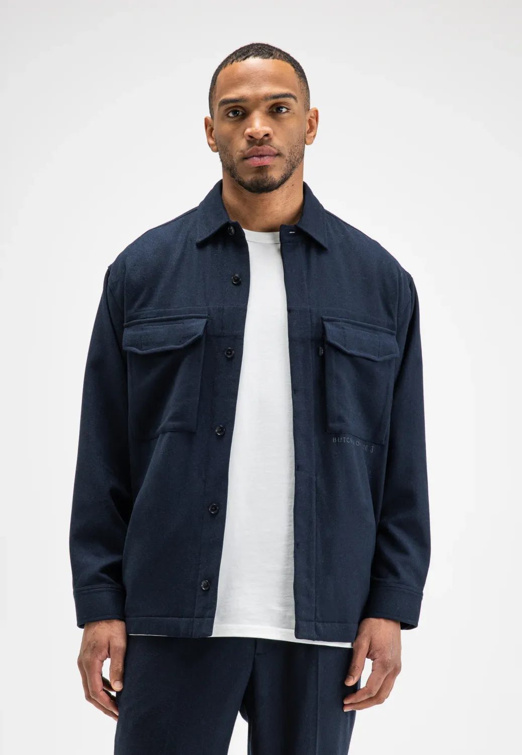 Butcher Of Blue Dan Wool Overshirt