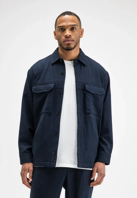 Butcher Of Blue Dan Wool Overshirt