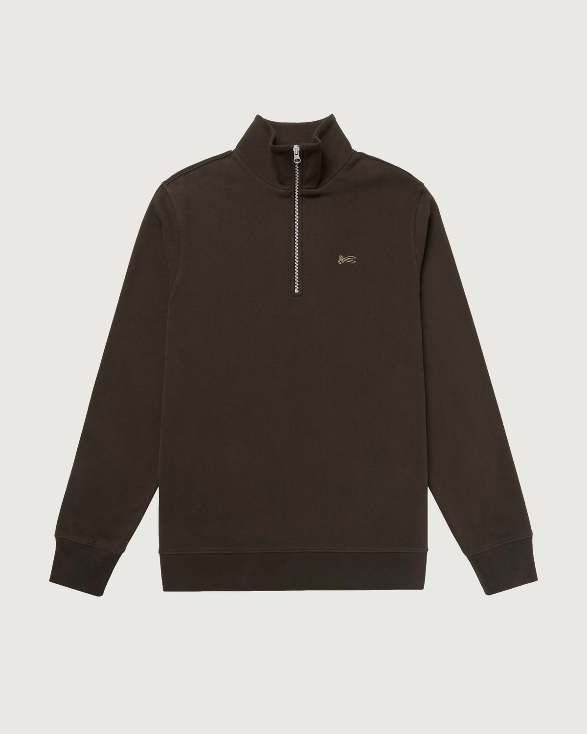 Denham Scissor Zip Sweater