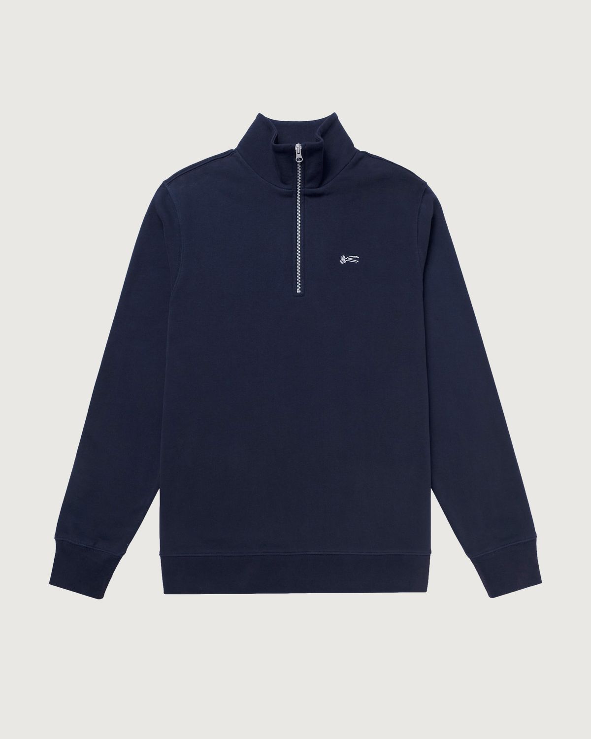 Denham Scissor Zip Sweater