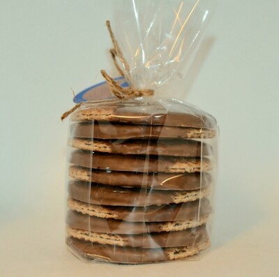 10 Medium Belgian Chocolate Stroopwafel
