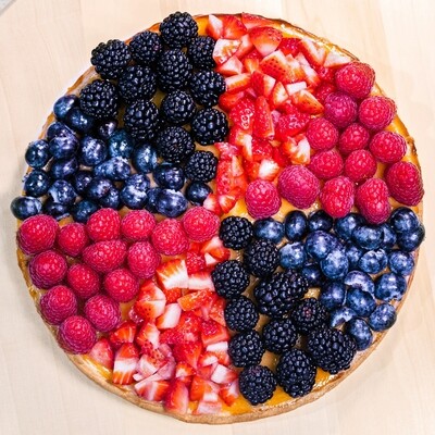 Mix berries tart