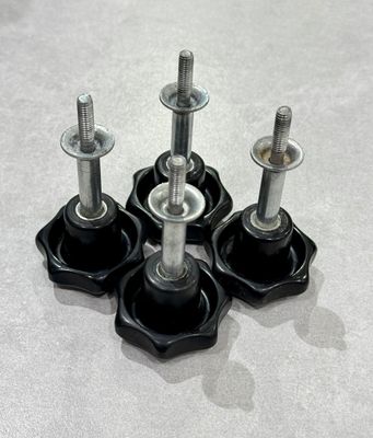 Screw for the machine plates