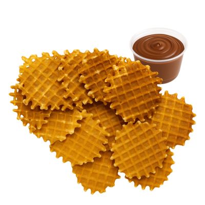 Waffle chips &amp; Nutella