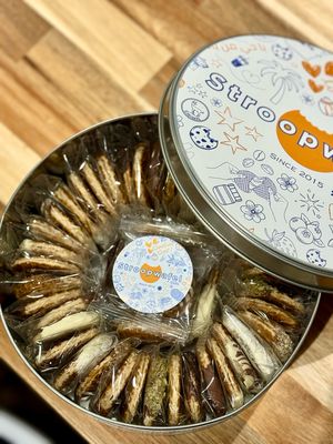 Stroopwafel Round Tin