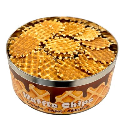 WAFFLE CHIPS TIN 20cm