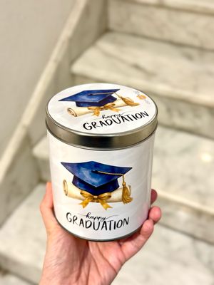 Small Stroopwafel Tin GRADUATION