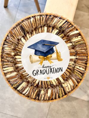 Medium Round tray GRADUATION
