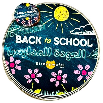 Back to School Stroopwafel TIN 1