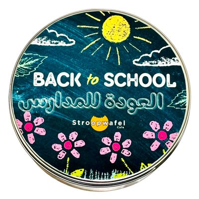 Back to School Waffle Chips TIN 1