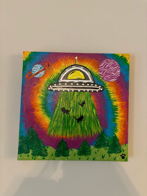 Unidentified Flying Kitties #1