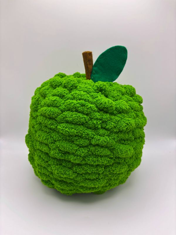 Apple Plushie (L) - Green