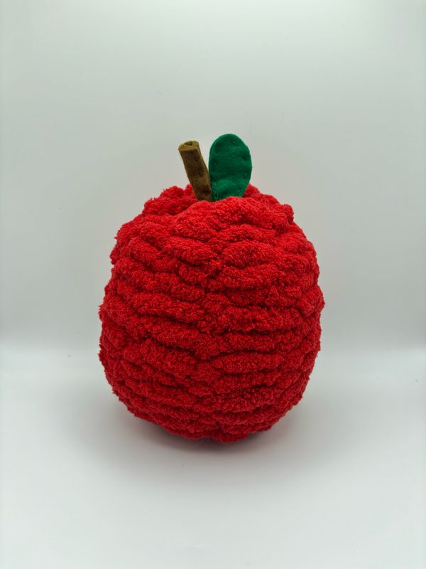 Apple Plushie (M) - Red