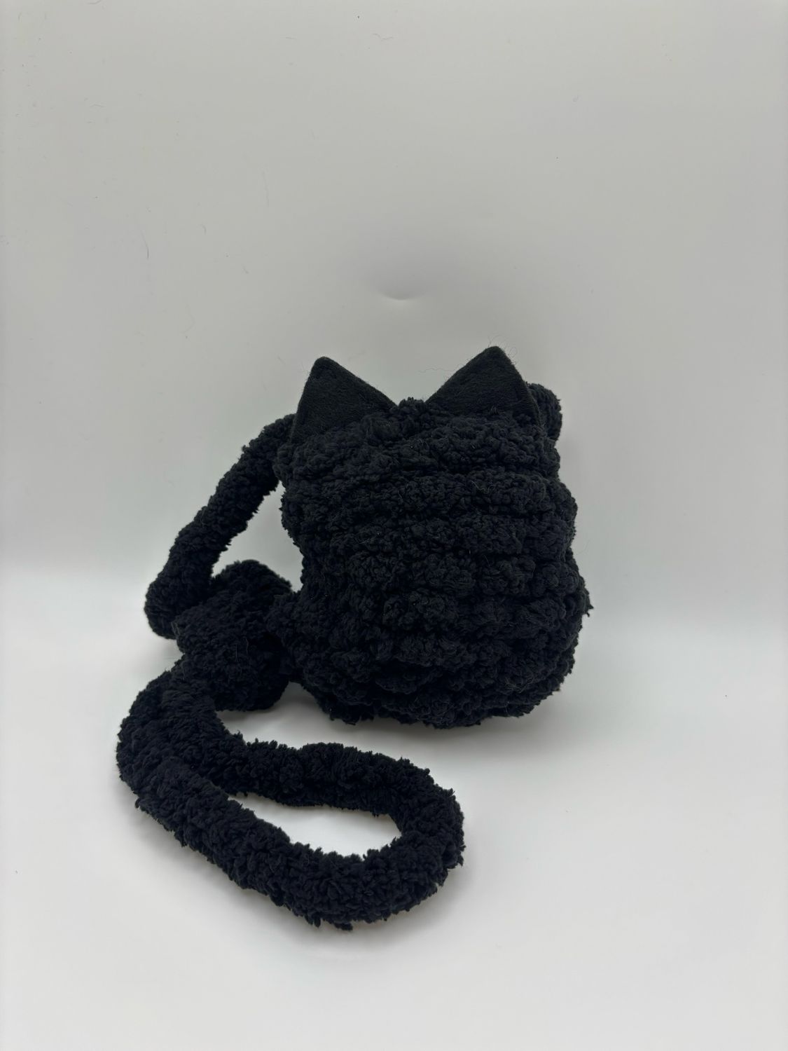 Black Cat Plushie Bag (Kids)