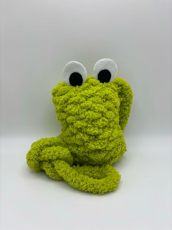 Green Frog Plushie Bag (Adults)
