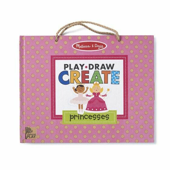 Princesses Play Draw Create 3+