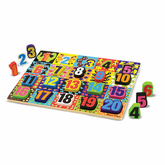 Chunky Jumbo Numbers 20 Pc