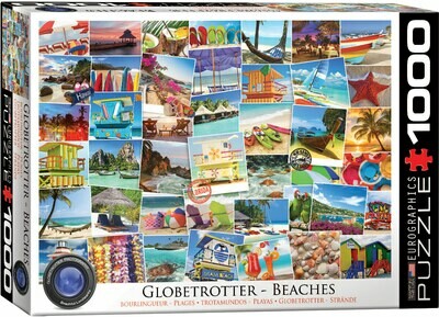 Globetrotter - Beaches 1000 Pc