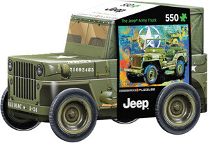 Military Jeep 550 Pc In Tin