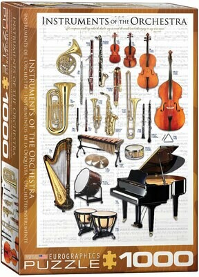 Instruments Of The Orchestra 1000 Pc