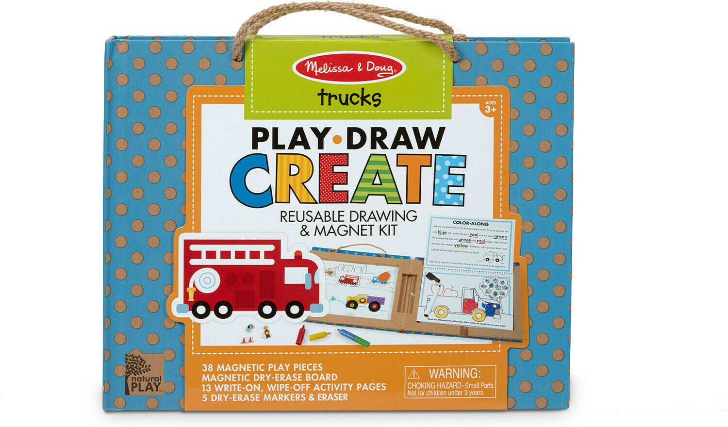 Trucks Play Draw Create