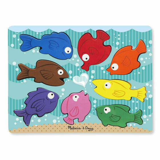 Colorful Fish Chunky 8 Pc