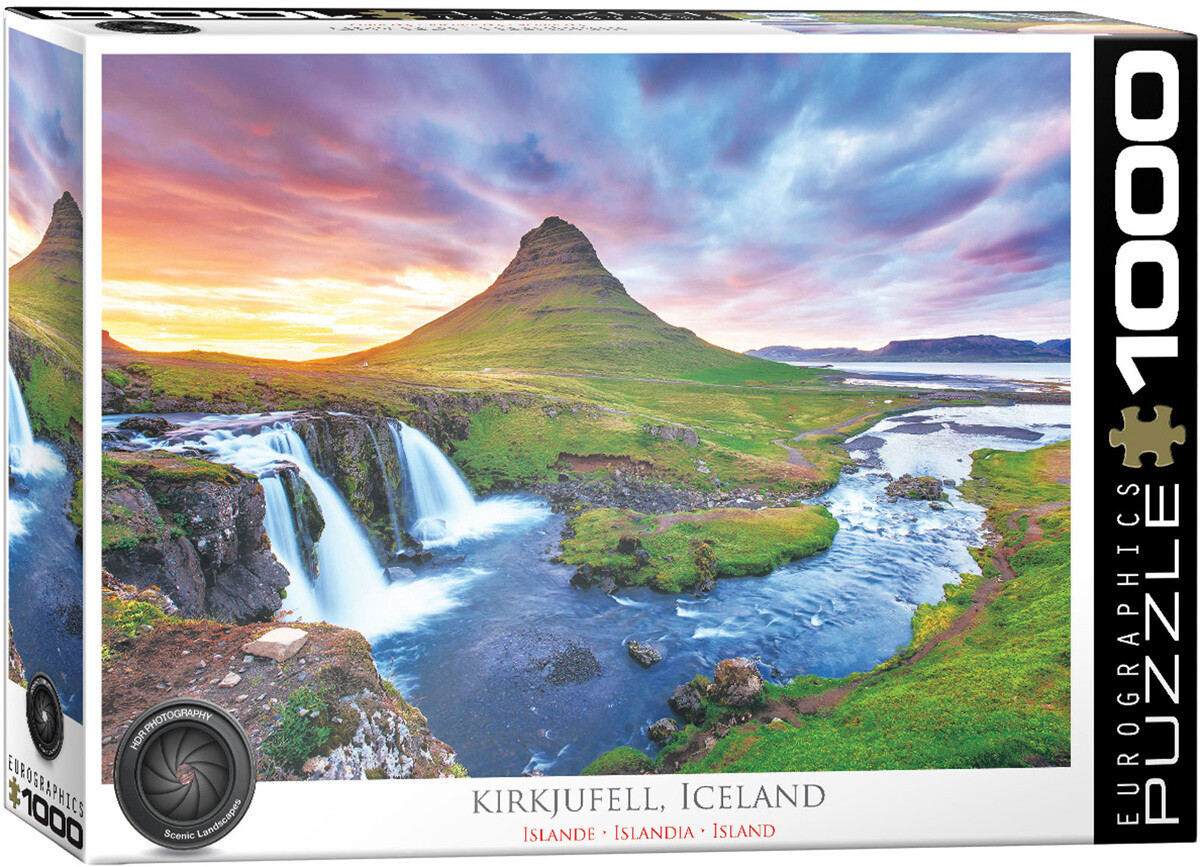 Kirkjufell, Iceland  1000 Pc