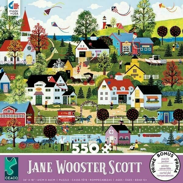 Jane Wooster Scott On The Summer Wind 550 Pc