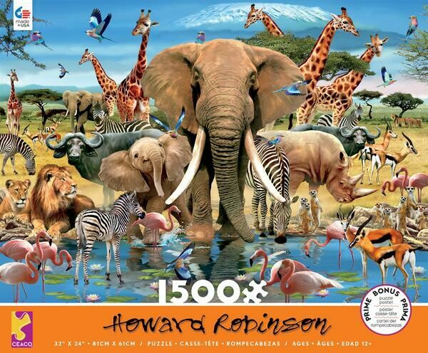 Howard Robinson African Plains 2000 Pc