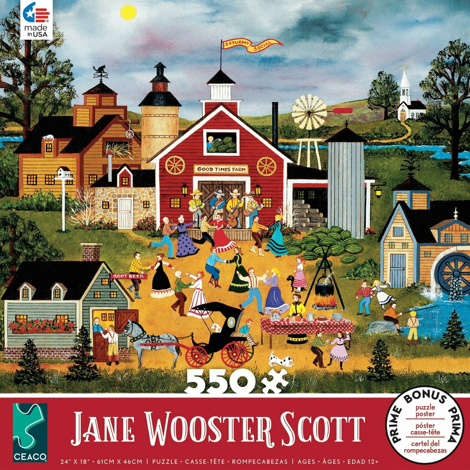 Jane Wooster Scott Dancing Up A Storm 550 Pc