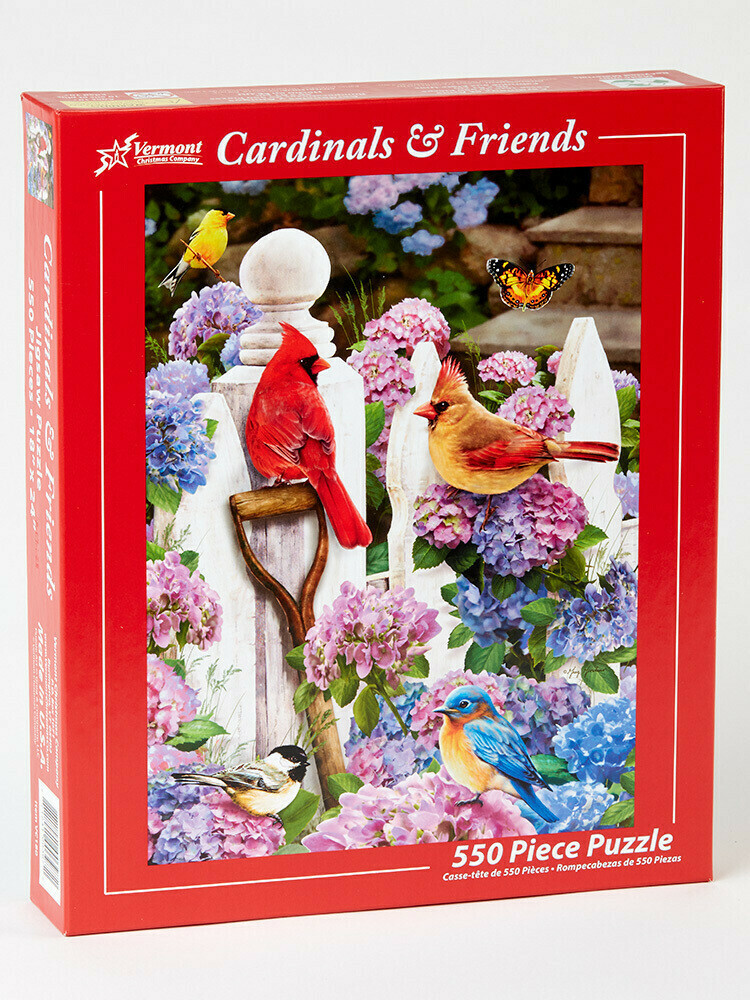 Cardinals And Friends 550 Pc