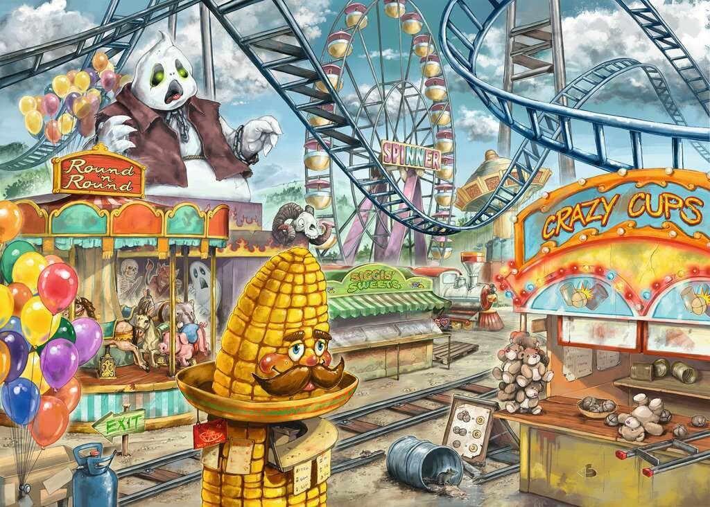 Escape Amusement Park Plight 368 Pc