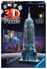 3D Night Empire State Building 216 Pc