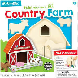 Paint Your Own Country Farm