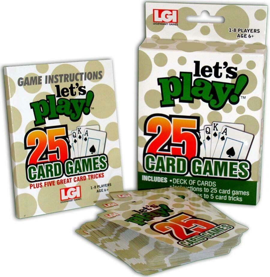 Let's Play 25 Card Games