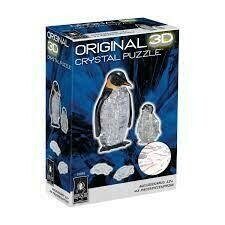 Penguin & Chick 3D Crystal 43 Pc