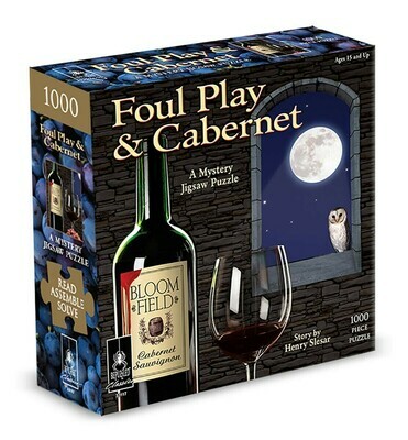 Foul Play And Cabernet Mystery 1000 Pc