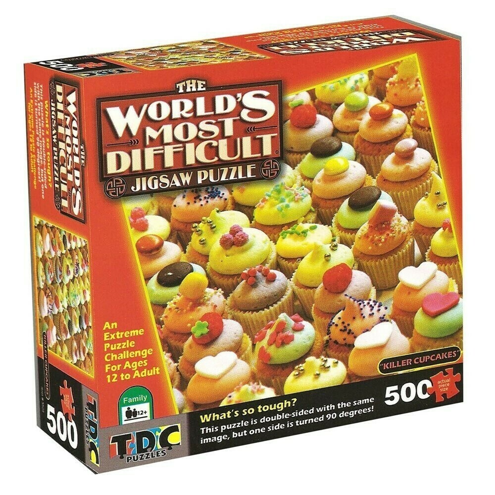 Killer Cupcakes 500 Pc Worlds Most Difficult