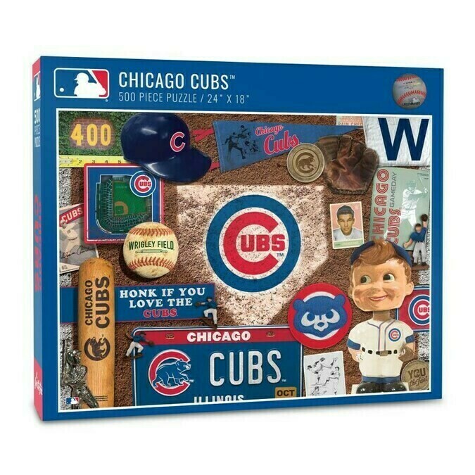 Chicago Cubs Retro 500 Pc