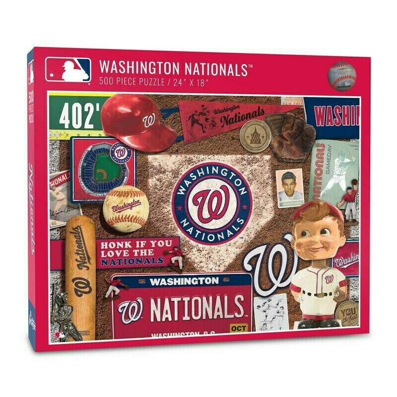 Washington Nationals Retro 500 Pc