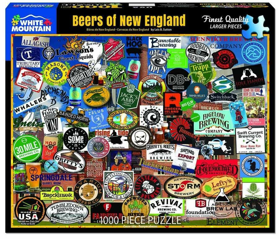 Beers Of New England 1000 Pc
