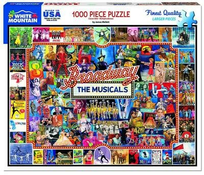 Broadway The Musicals 1000 Pc