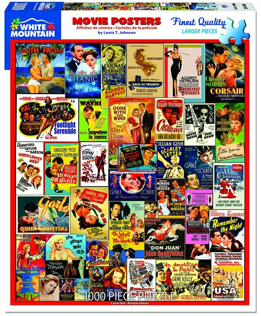 Movie Posters 1000 Pc