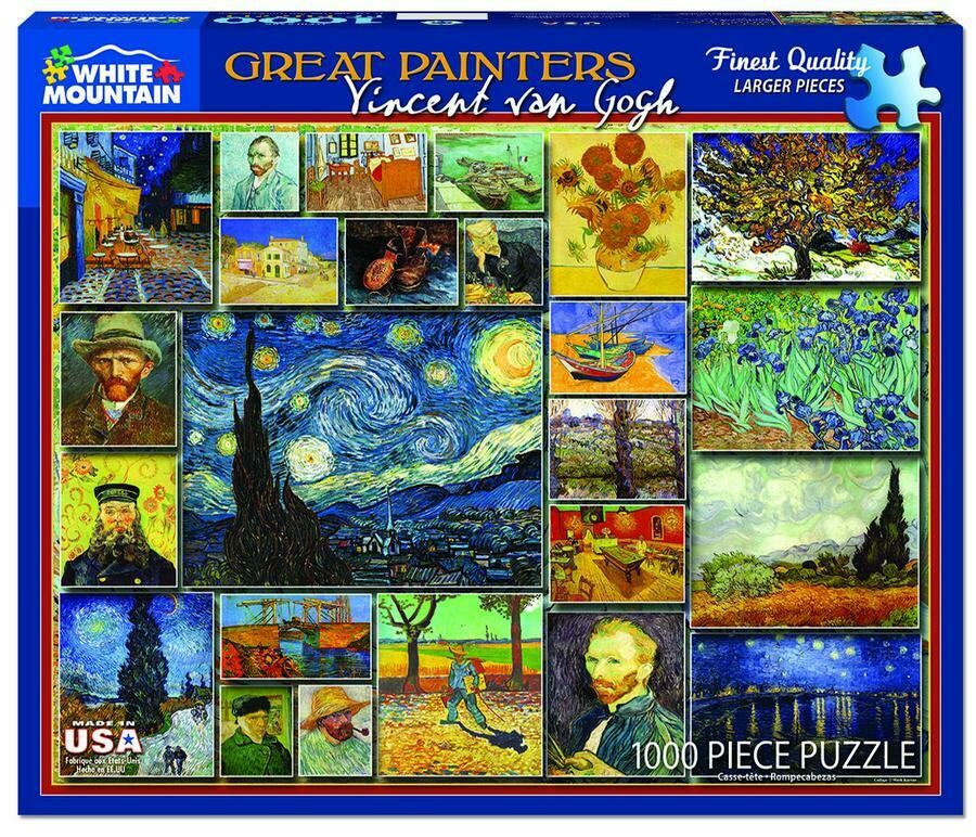 Great Painters Vincent Van Gogh 1000 Pc