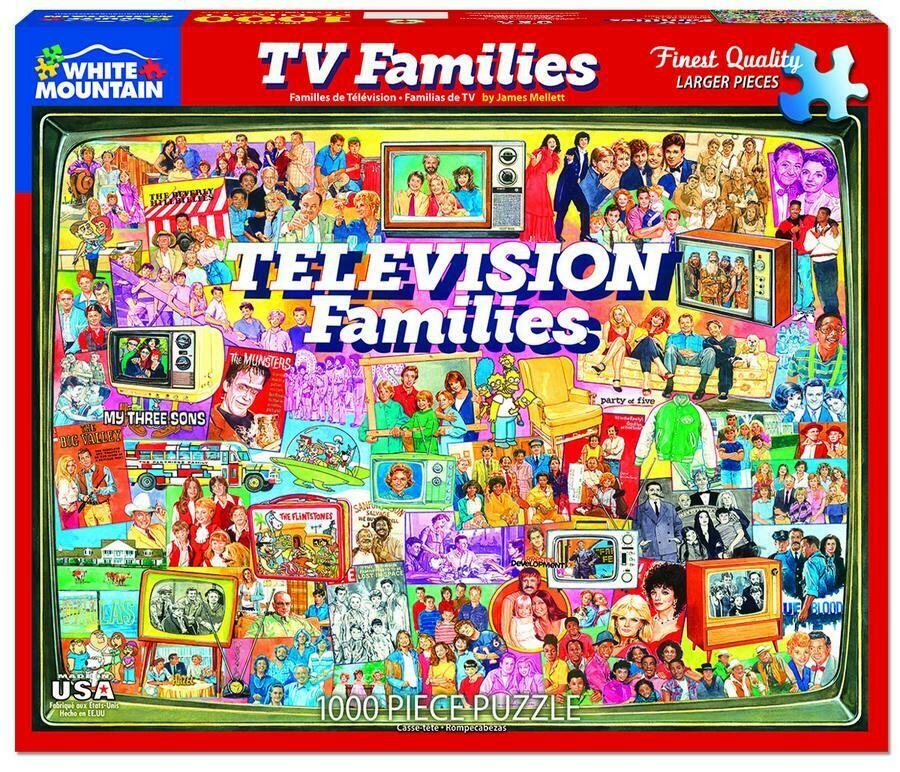 Television Families 1000 Pc