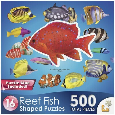 Reef Fish 500 Pc Shaped