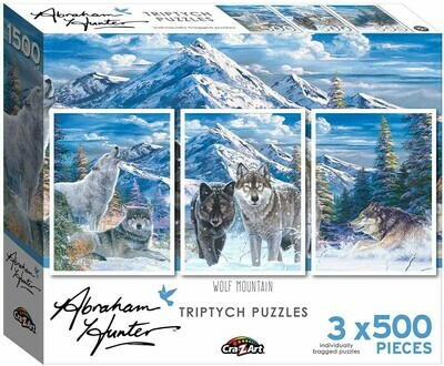 Wolf Mountain Triptych 3 X 500 Pc