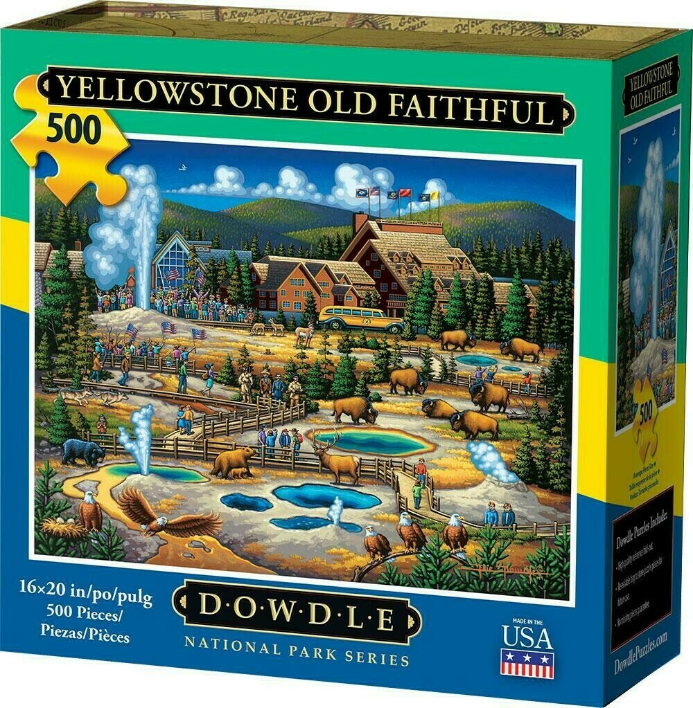 Yellowstone Old Faithful 500 Pc
